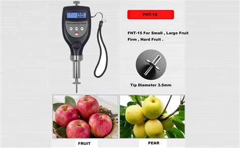 fruit hardness tester instruction manual